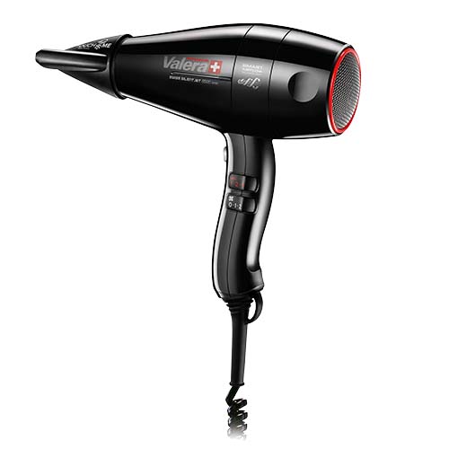 Hand-Haartrockner Silent Jet Push 2000 W, schwarz