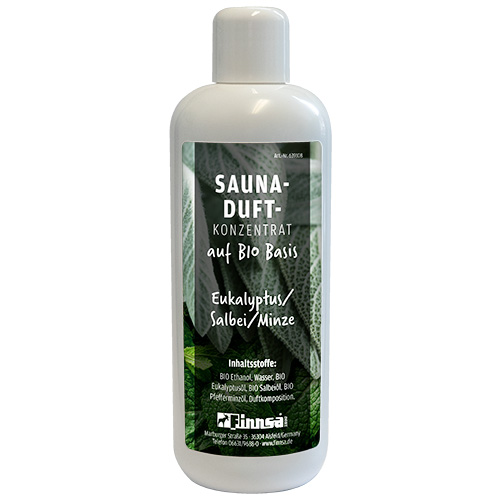BIO Sauna-Duft Eukalyptus/Salbei/Minze 0,5 l
