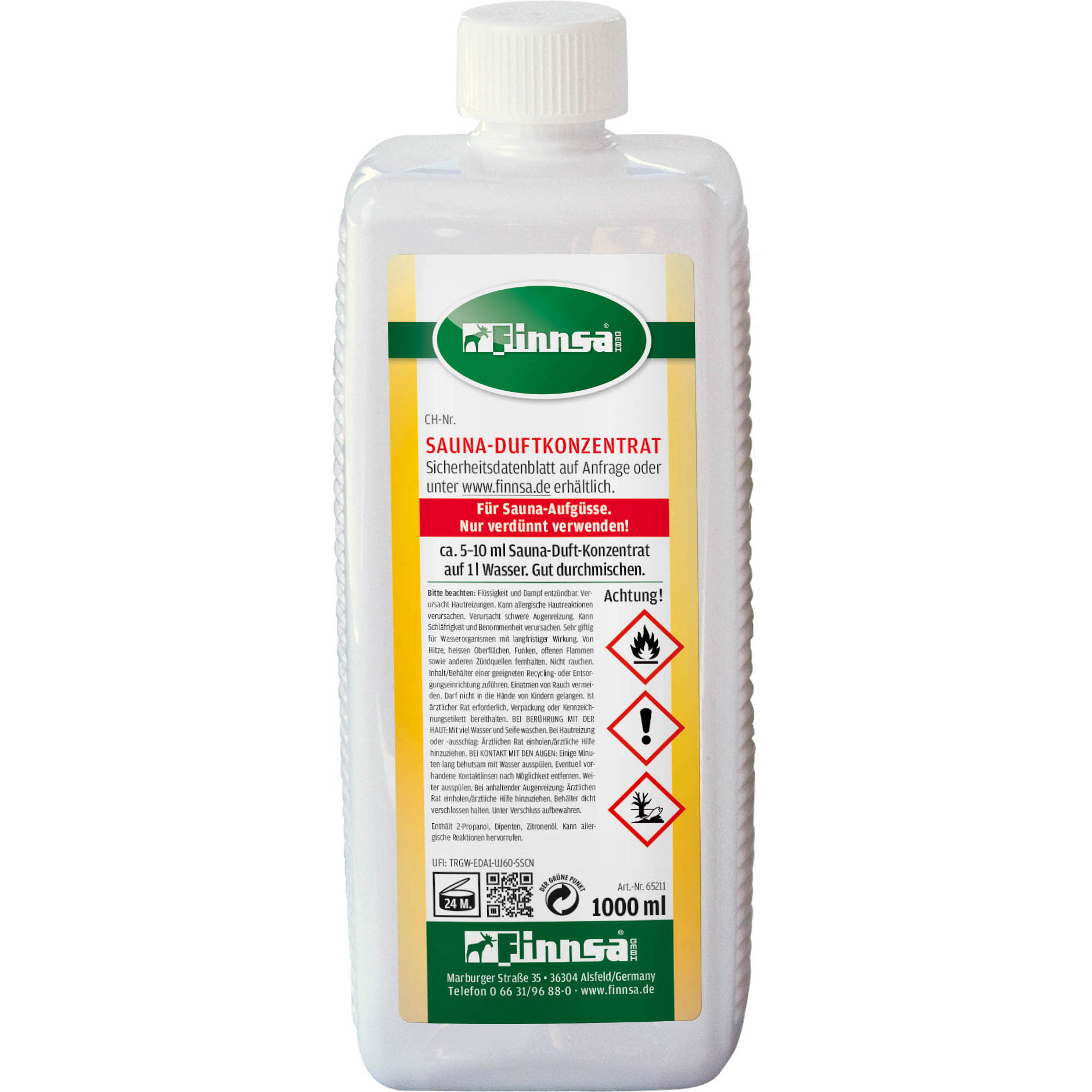 Sauna-Duft Citro-Orange 1 l