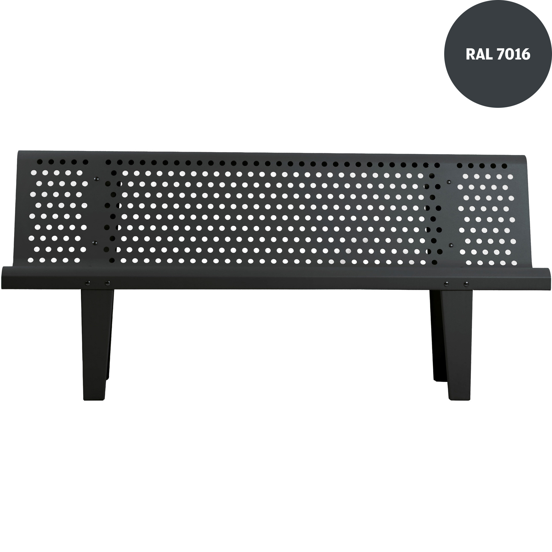 Aluminium-Lochbank LoBa, 180 cm Lochung rund