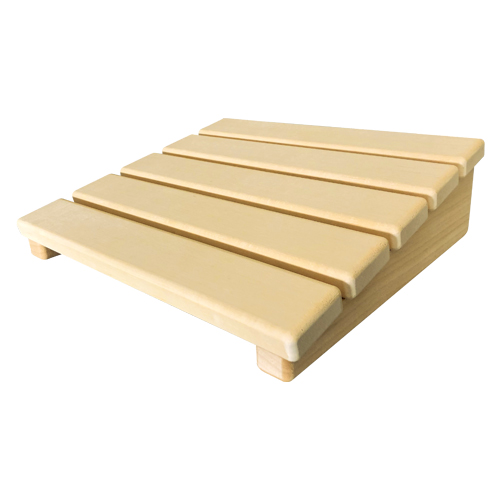 Sauna-Kopfstütze "Der Klassiker", Abachi