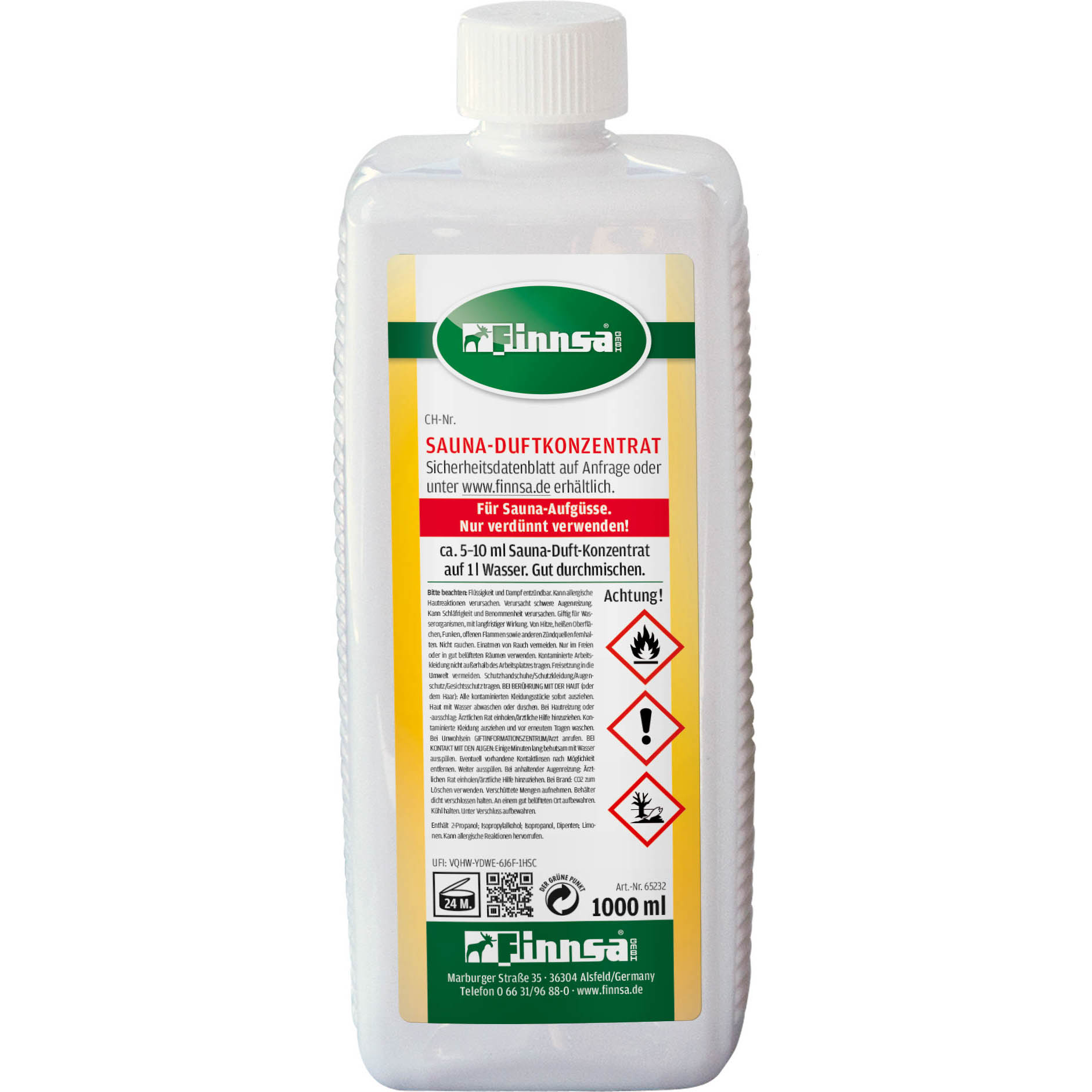 Sauna-Duft Eukalyptus extra-stark 1 l