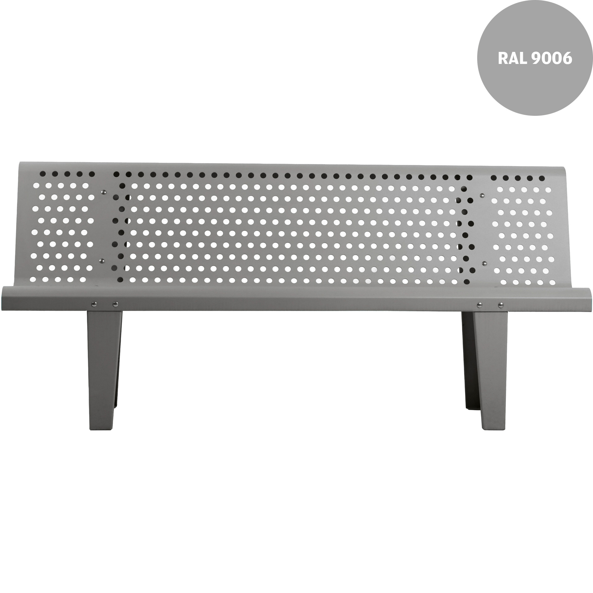 Aluminium-Lochbank LoBa, 180 cm Lochung rund