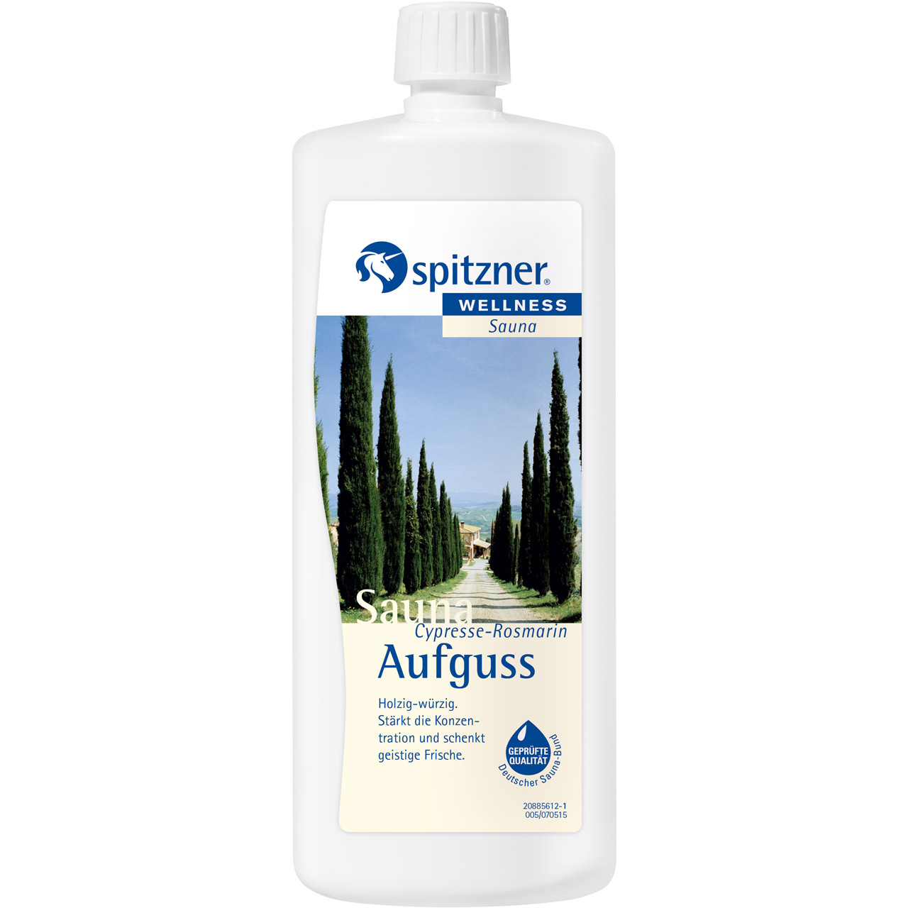 Spitzner Sauna-Aufguss Cypresse-Rosmarin 1 l