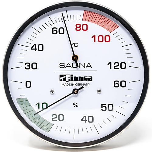 Sauna-Hygrotherm Ø 13 cm