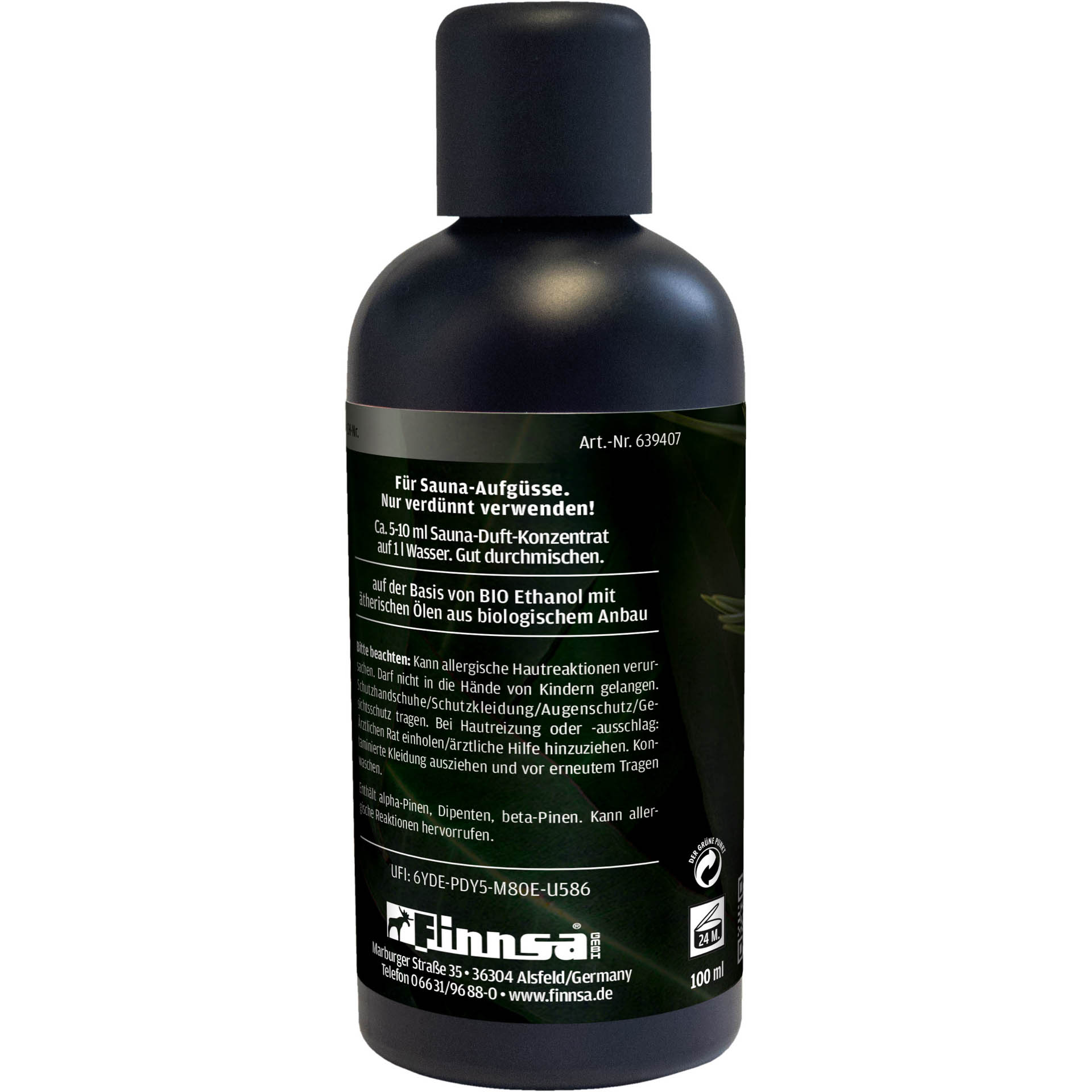 BIO Sauna-Duft Zirbe/Latsche/Euka 0,1 l