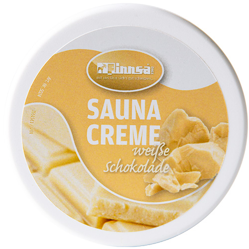 Sauna-Creme Weiße Schokolade 200 ml Dose