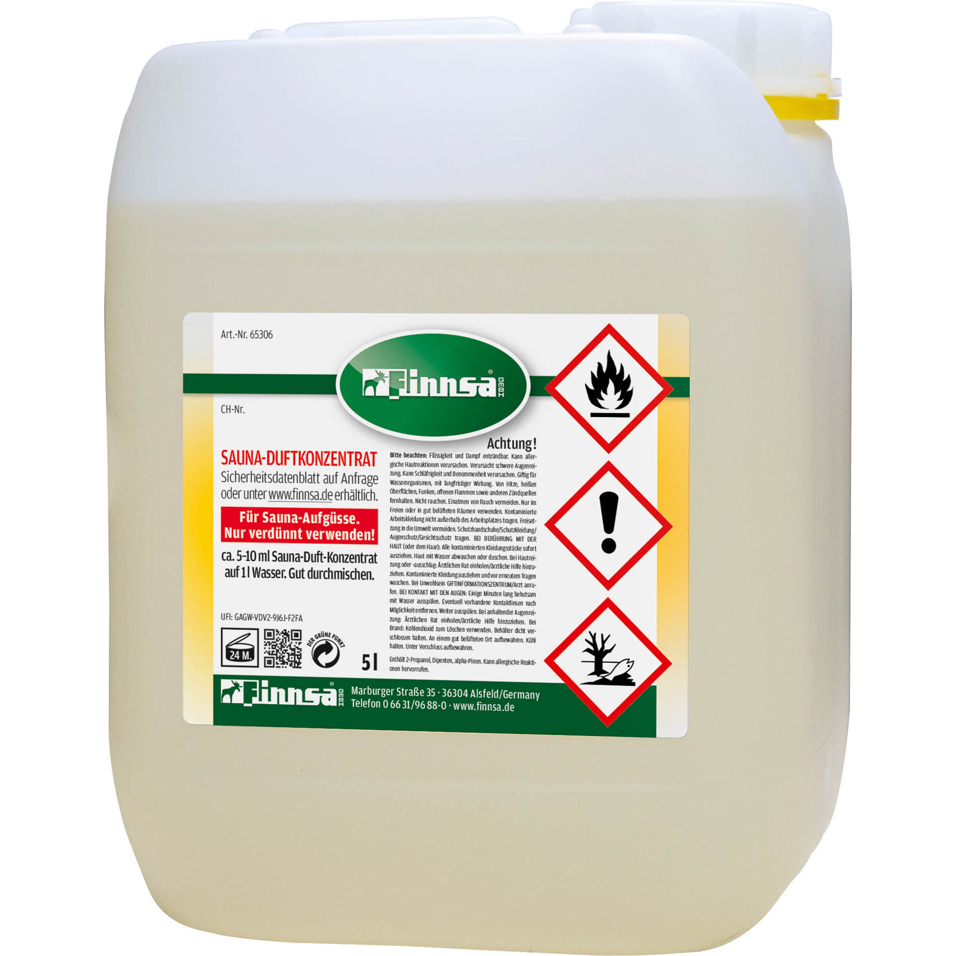 Sauna-Duft Sauna-Gold 5 l