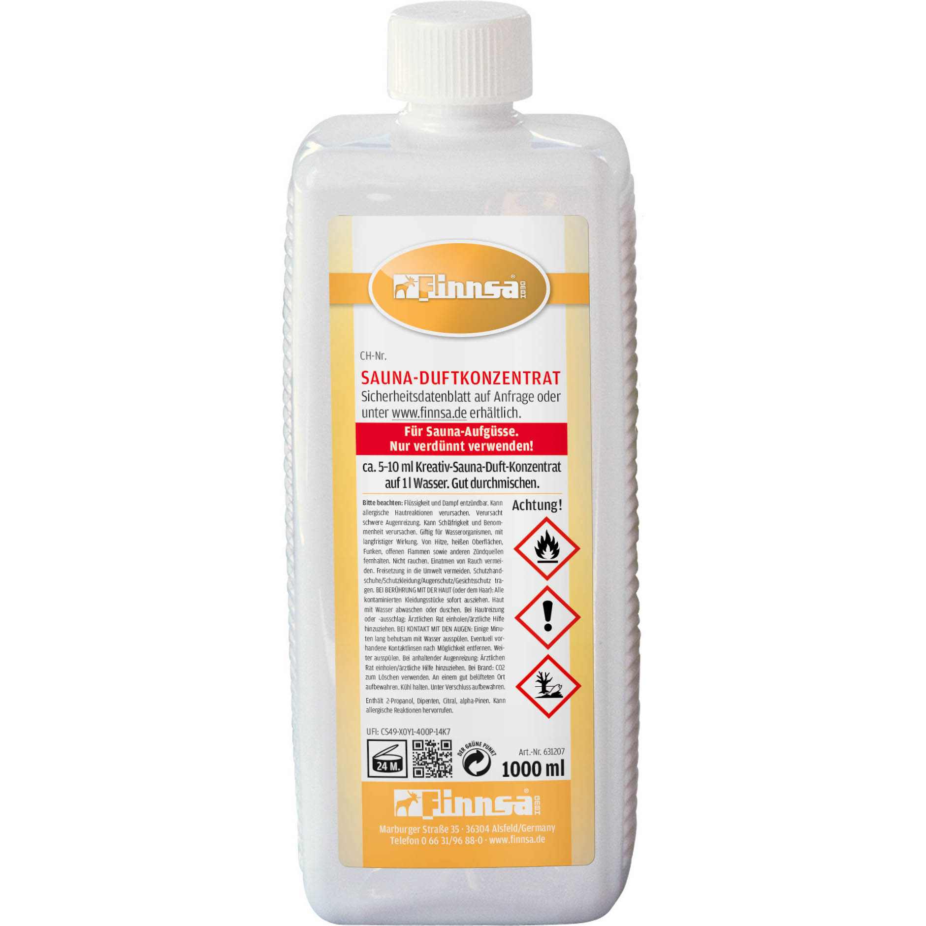 Kreativ Essence Swiss Pine/Litsea Cubeba/Mint 1 l