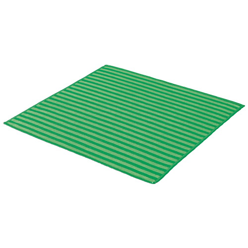 Microfasertuch mit Borsten, grün