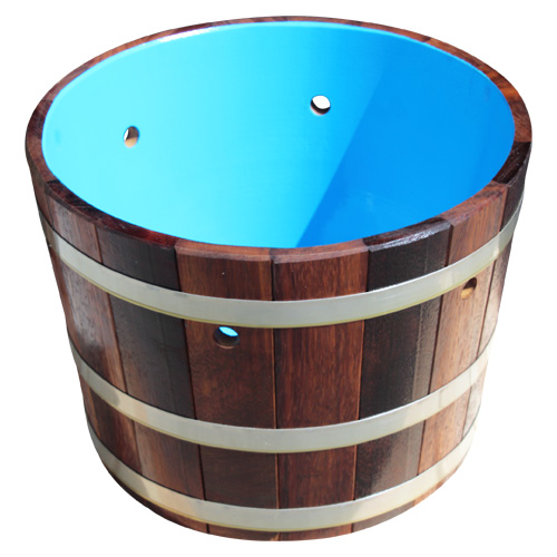 Eimer für Eimer-Schwalldusche, Außenausführung