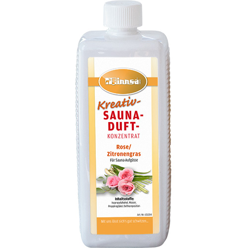 Kreativ-Duft Rose/Zitronengras 1 l