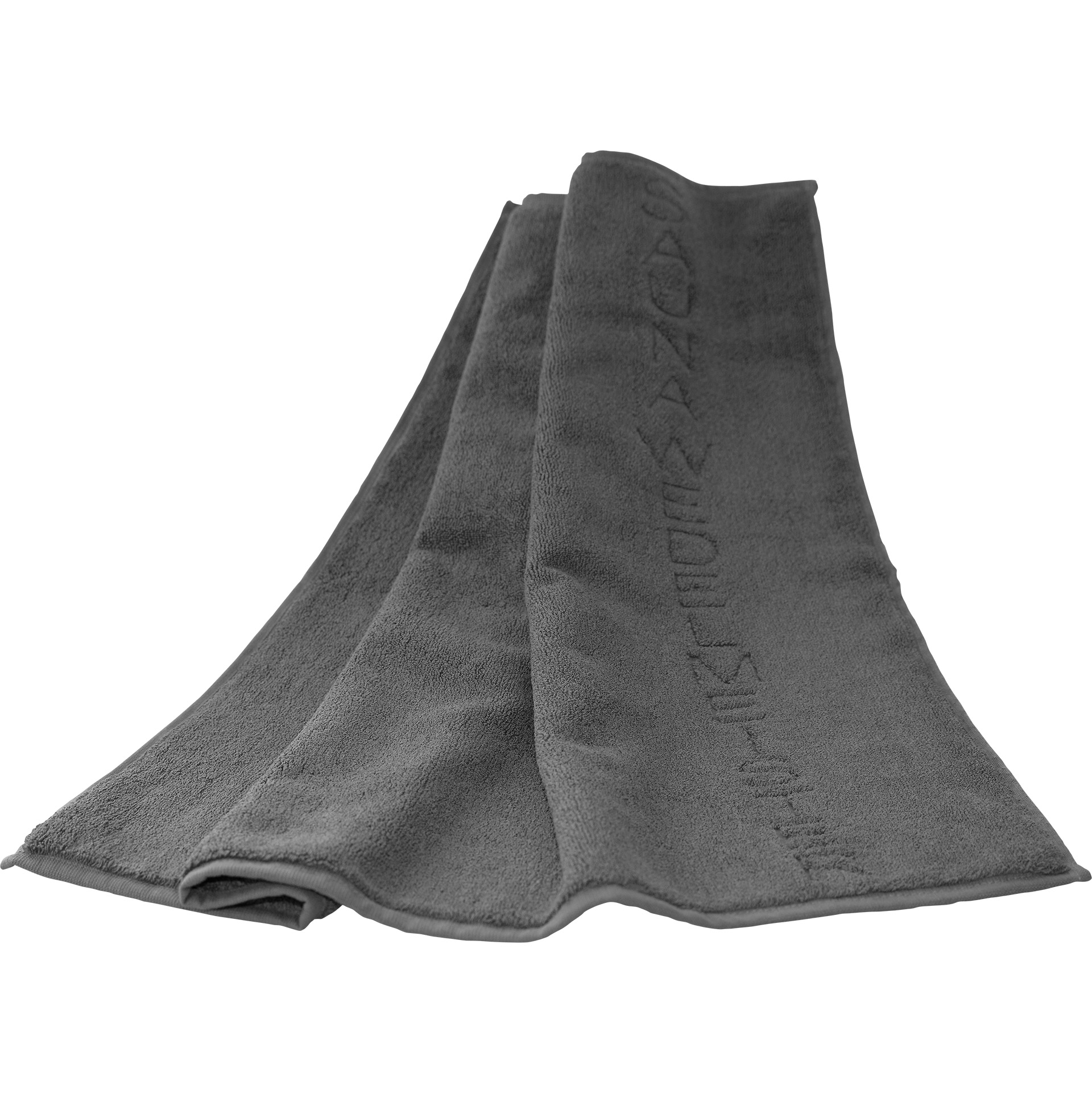 Wedeltuch "Saunawedelmeister", grau