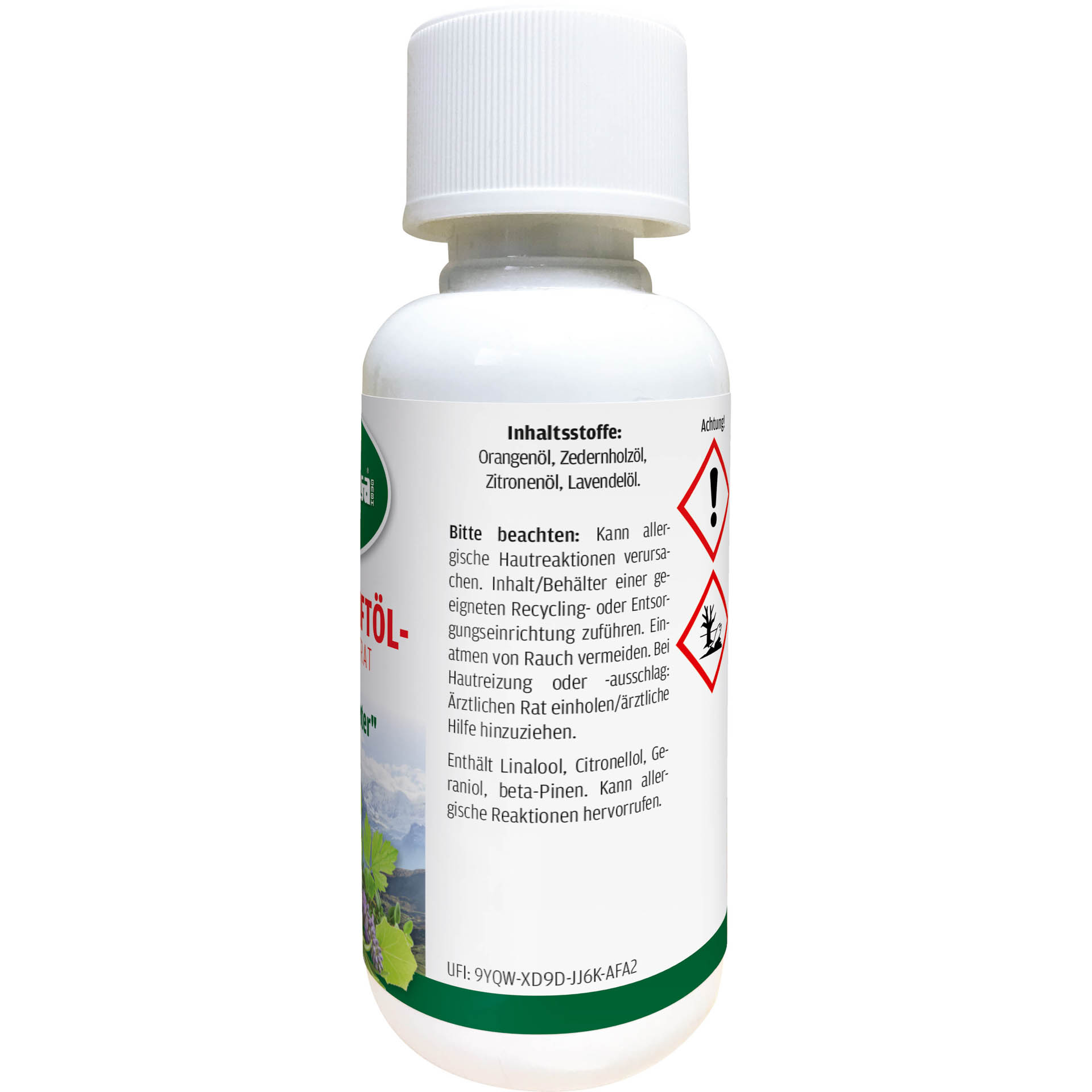 Sauna-Duftöl Bergkräuter 0,1 l