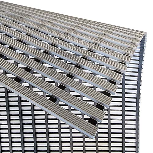 TPE-Matte, 100 cm, silbergrau