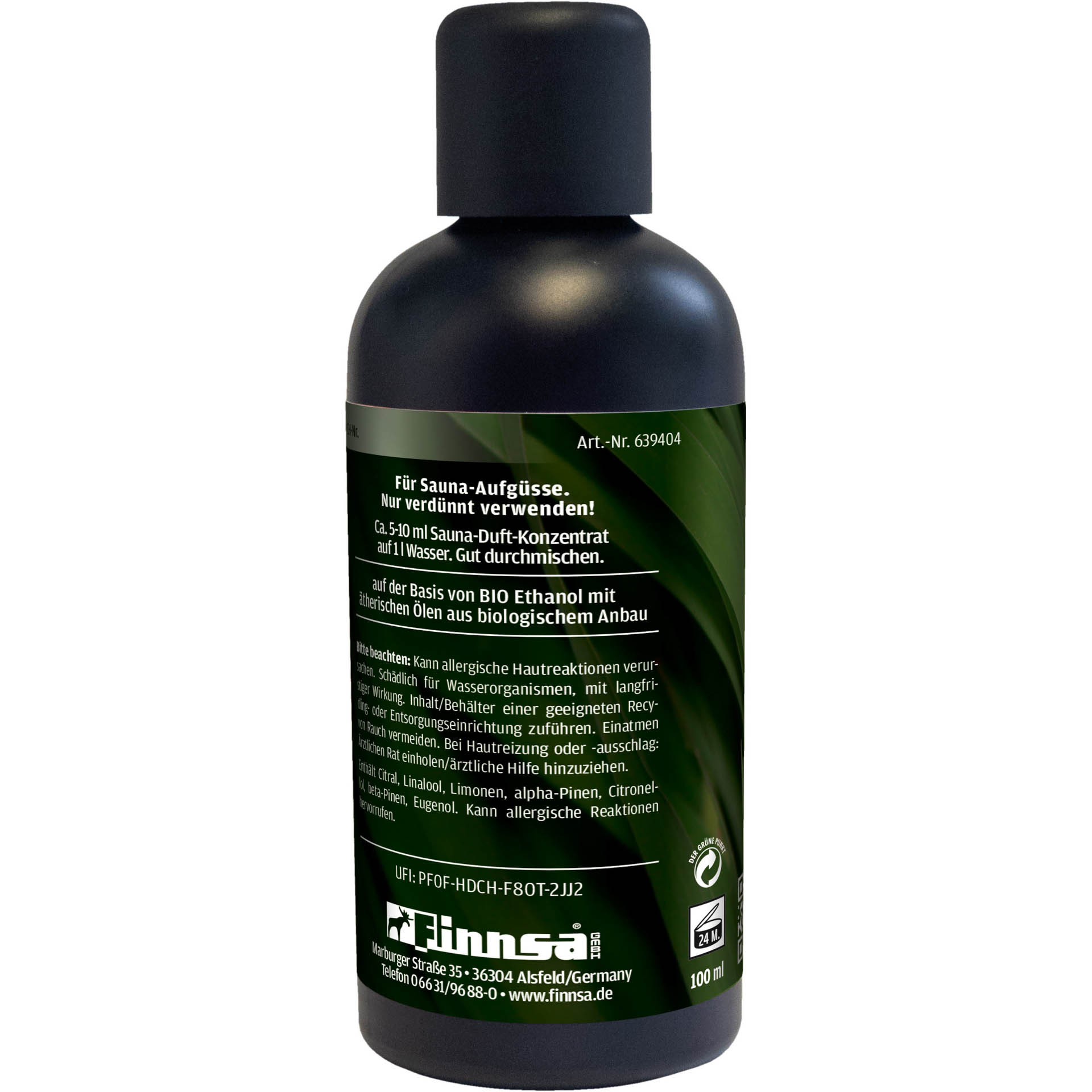 BIO Sauna-Duft Lemongras 0,1 l