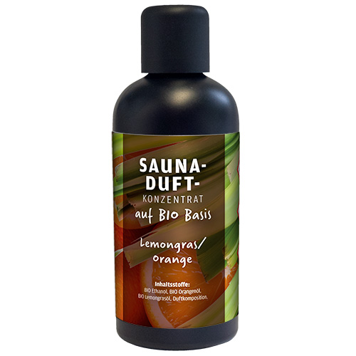 BIO Sauna-Duft Lemongras/Orange 0,1 l