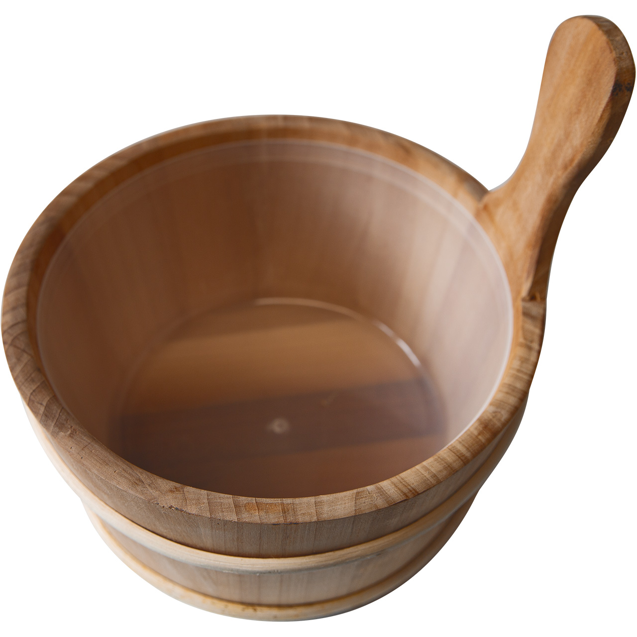 Sauna-Kübel, Espe, wärmebehandelt, 4 l