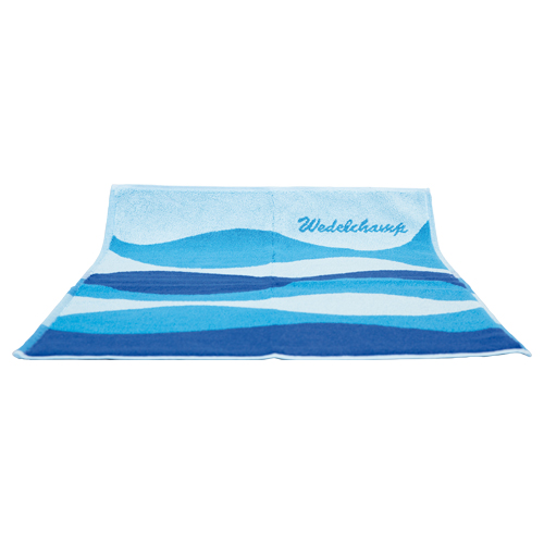 Wacheltuch blau/türkis vom Deutschen Saunabund