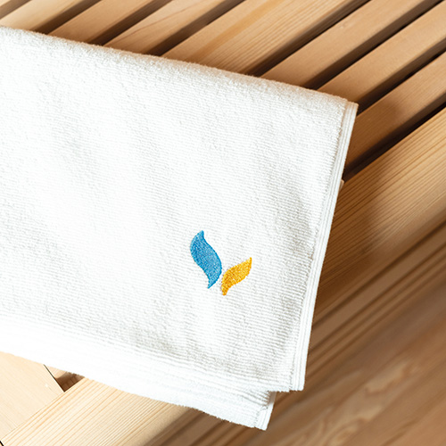 Wedeltuch "Mini Magic Towel", weiß