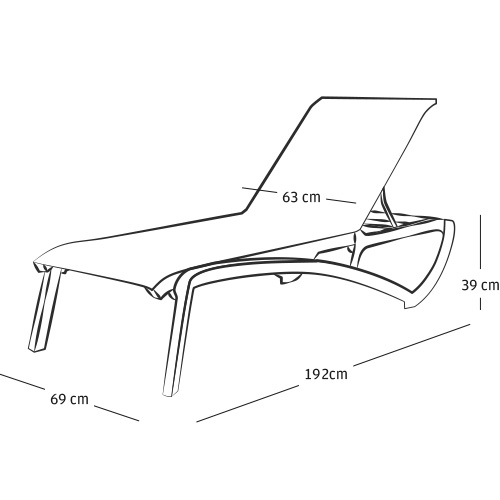 Liege Sunset, weiß/beige-meliert