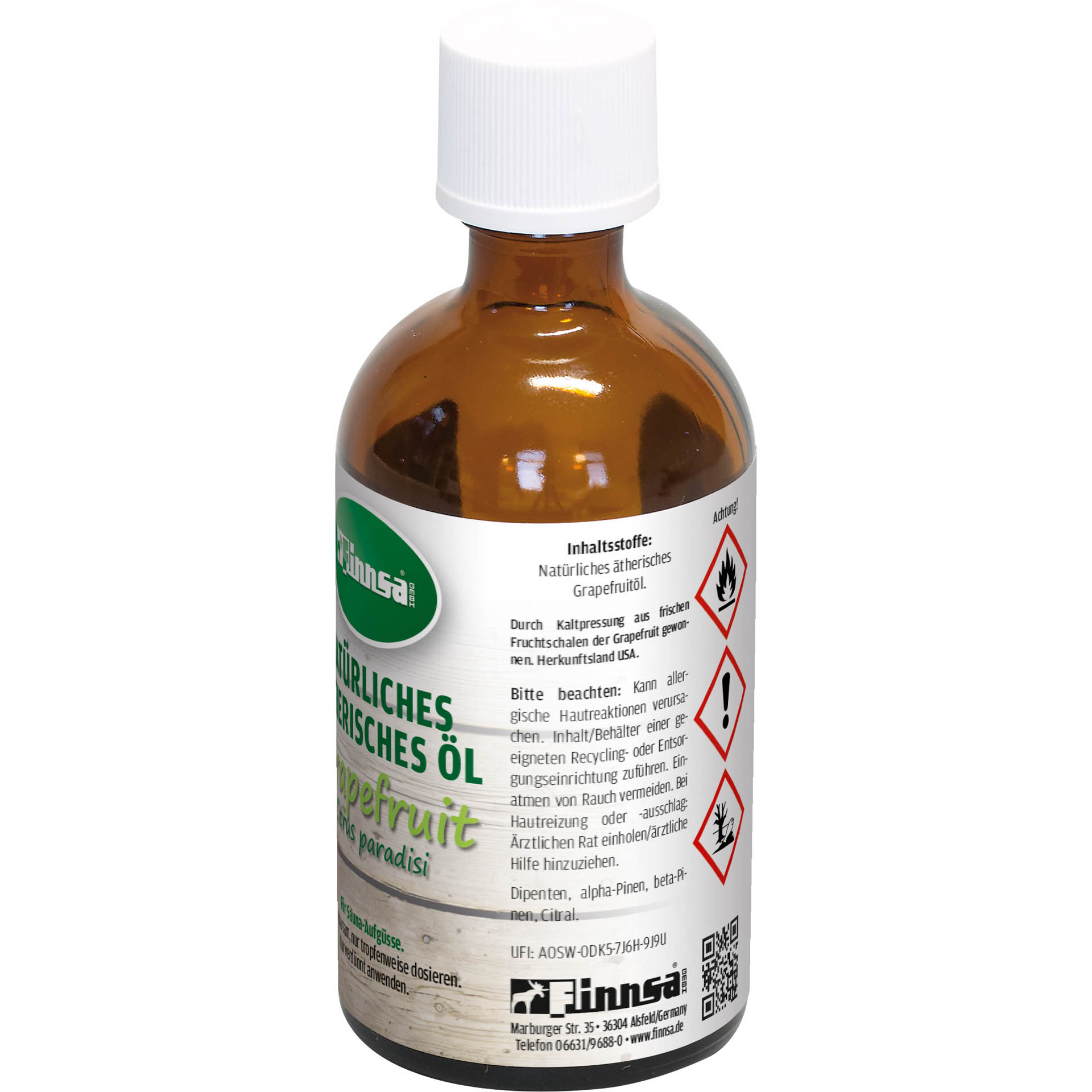 Finnsa ätherisches Öl Grapefruit 0,1 l