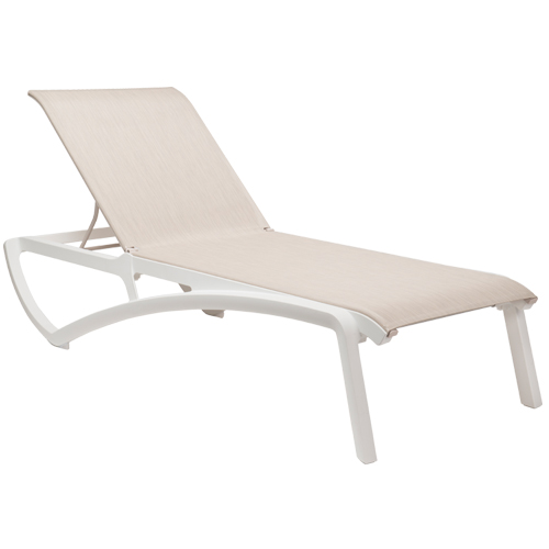 Liege Sunset, weiß/beige-meliert