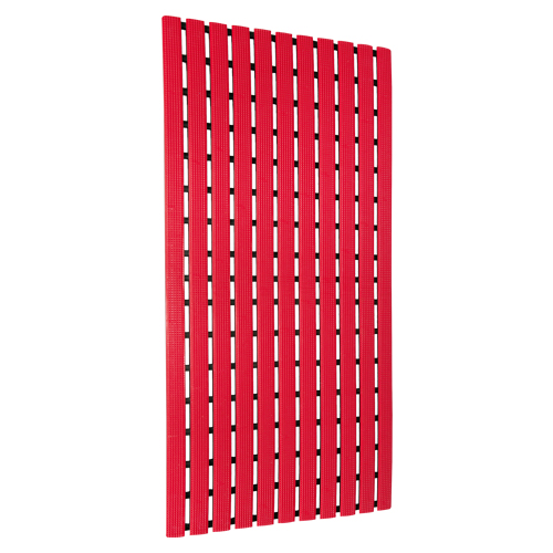 Supergrip-Hygienematte "Hart-PVC", rot