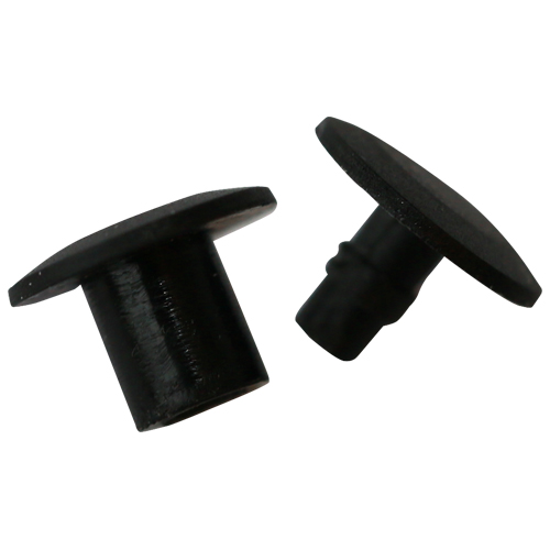 Druckknopf für Kautschuk-Bänder