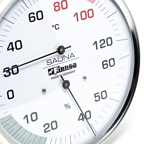 Sauna-Hygrotherm Ø 16 cm