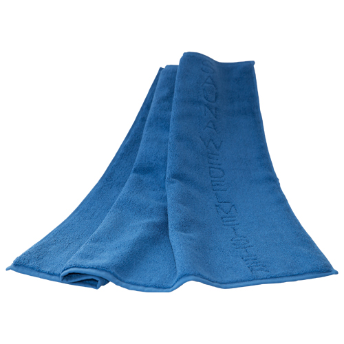 Wedeltuch "Saunawedelmeister", blau