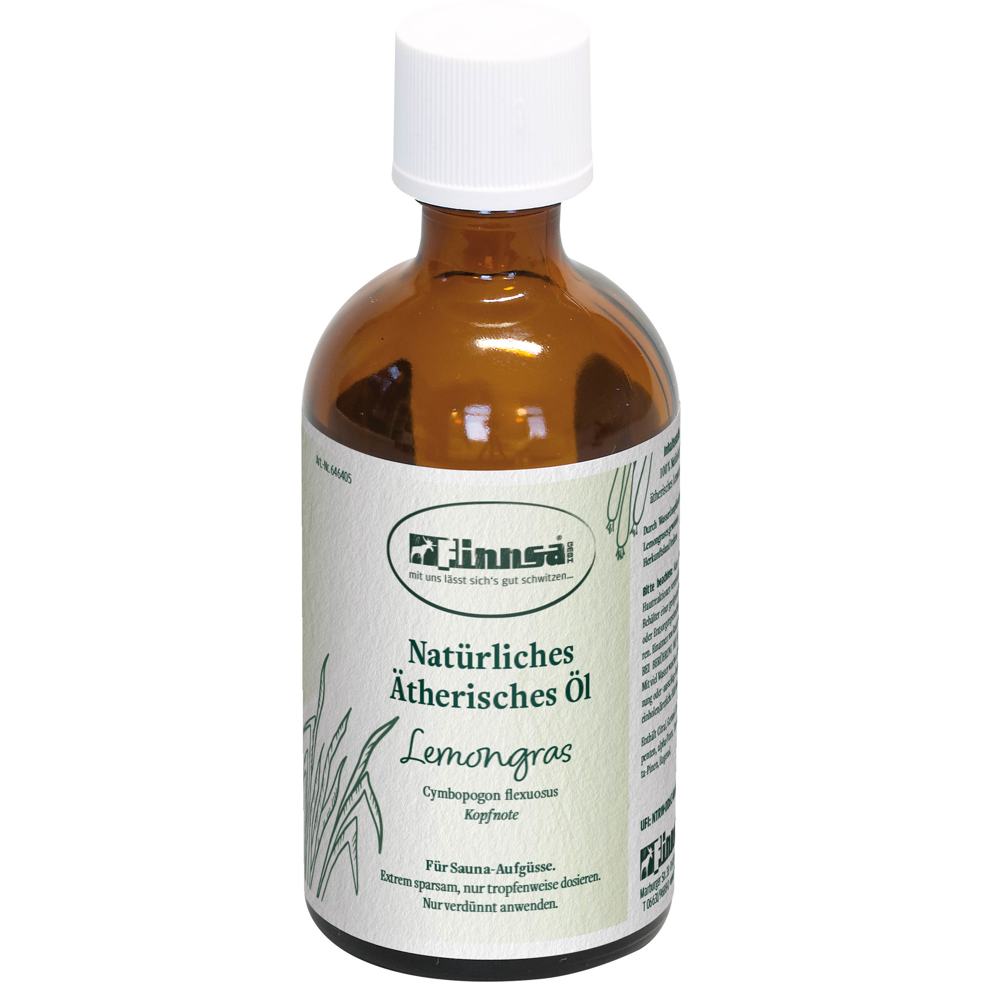 Finnsa ätherisches Öl Lemongras 0,1 l
