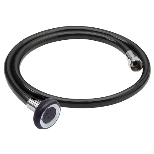 ¾   Kneippschlauch mit Gießbrause ¾   Überwurfmutter, schwarz