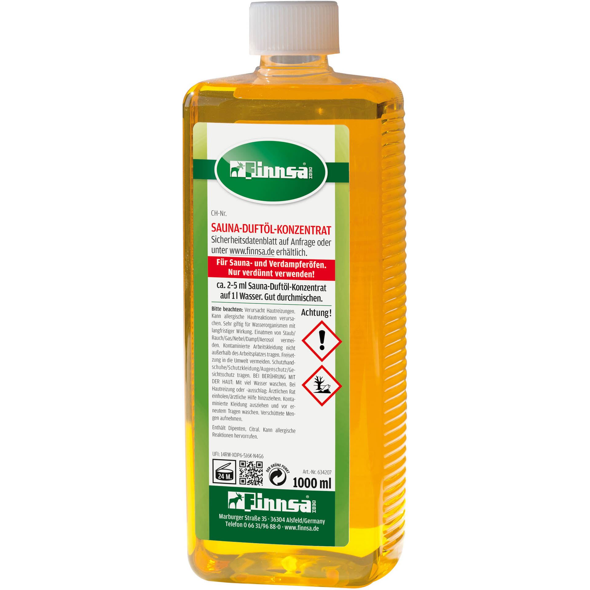 Sauna Oil Citrus Burst 1 l