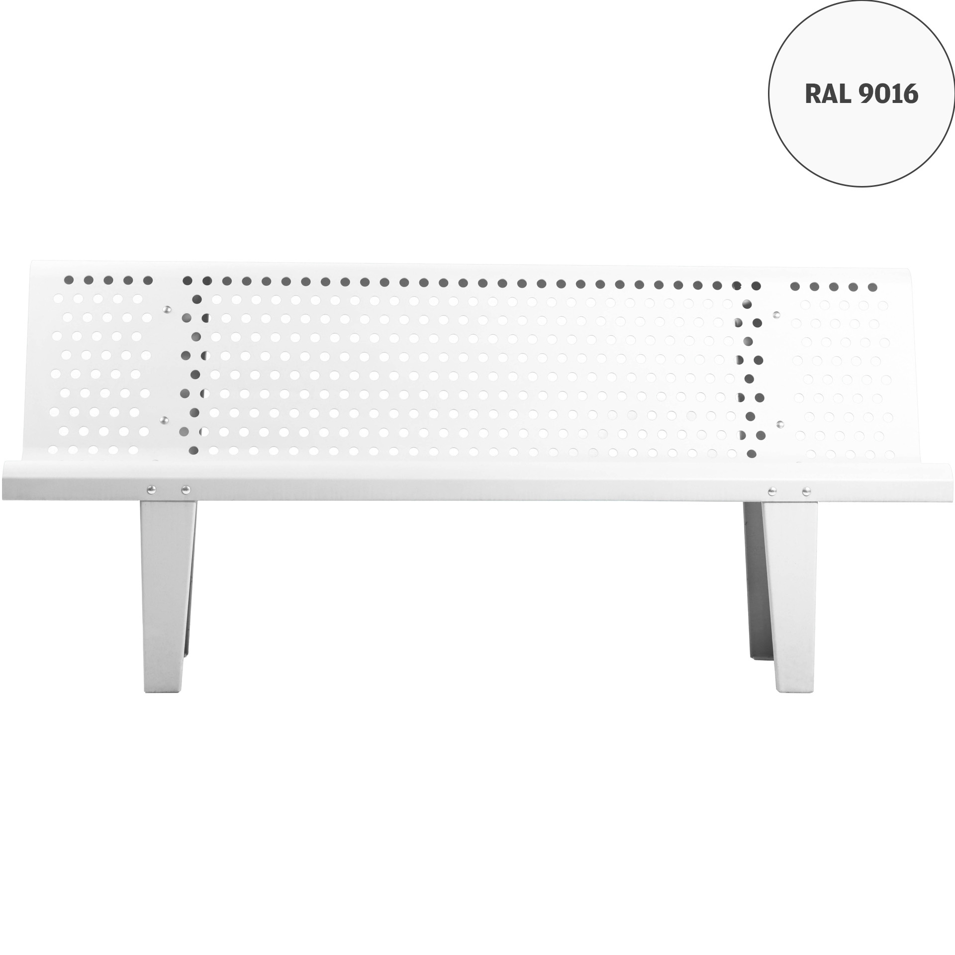Aluminium-Lochbank LoBa, 180 cm Lochung rund