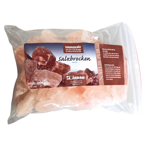 Sole-Salzbrocken 1 kg