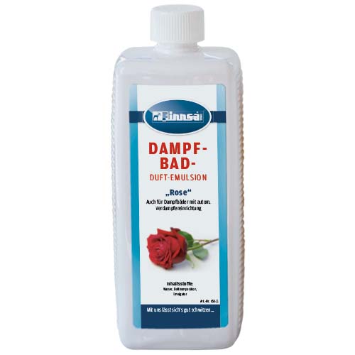 Dampfbad-Duft Rose 1 l
