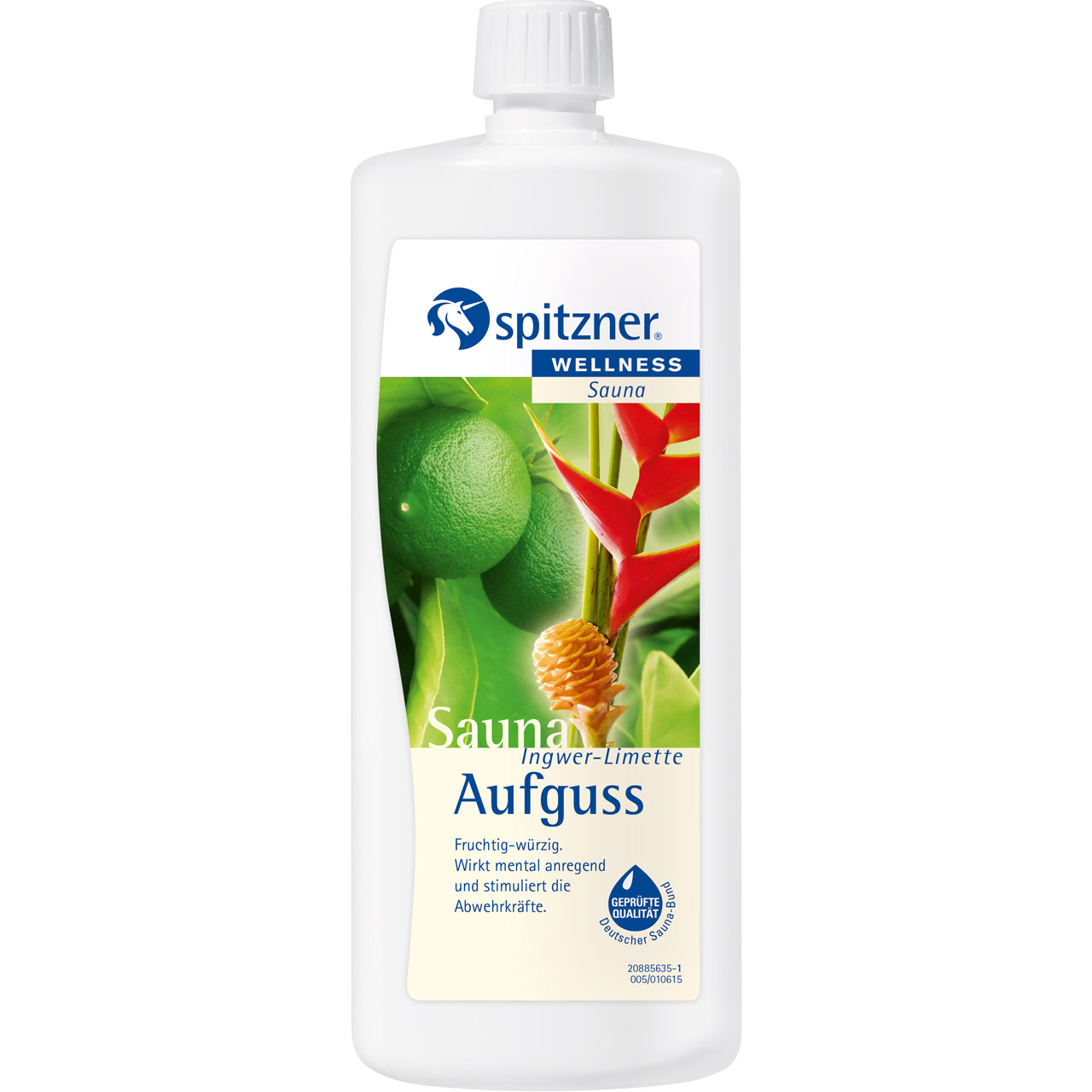 Spitzner Sauna-Aufguss Ingwer-Limette 1 l