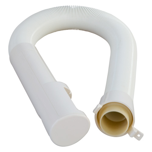 Ersatzschlauch mit Handgriff für Hotello, weiß