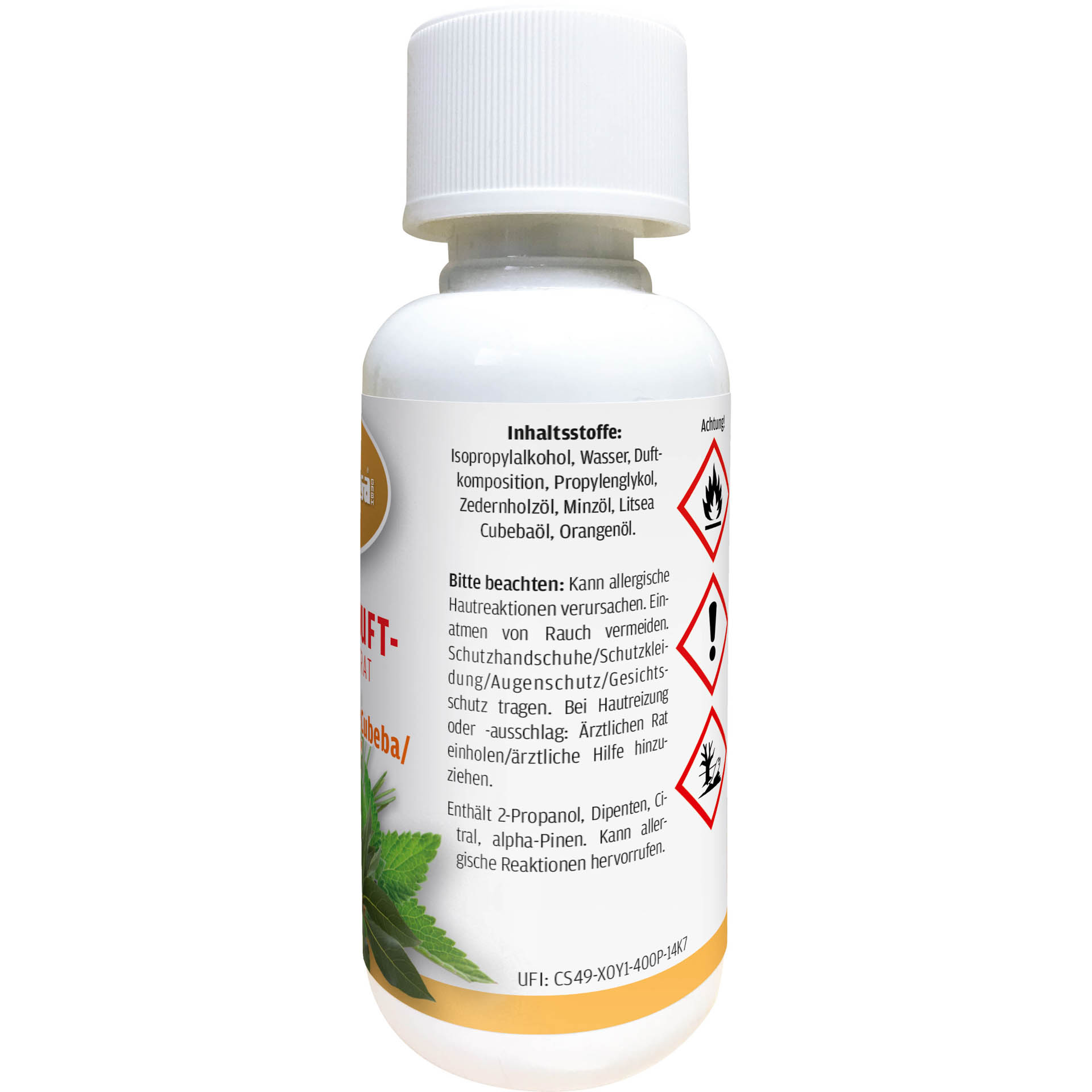 Kreativ-Duft Zeder/Litsea Cubeba/Minze 0,1 l