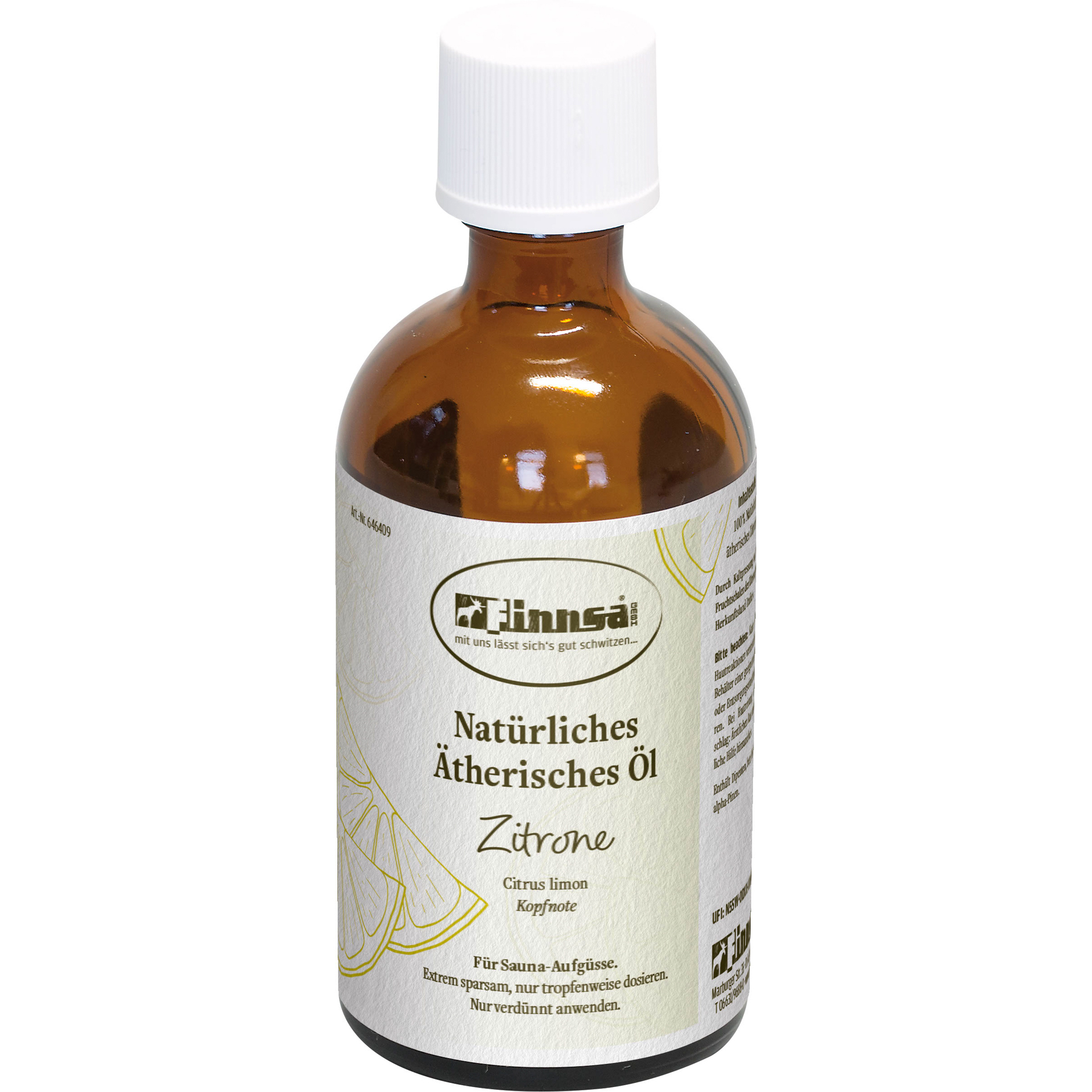 Finnsa ätherisches Öl Zitrone 0,1 l