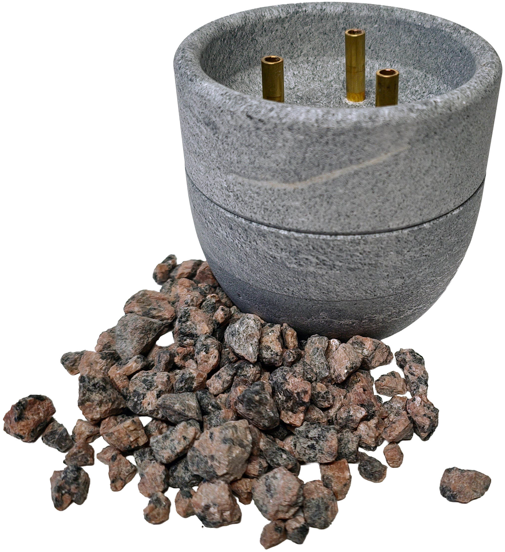 Wasserfontäne  Saunatroikka