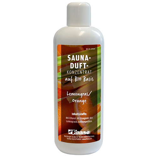 BIO Sauna-Duft Lemongras/Orange 0,5 l