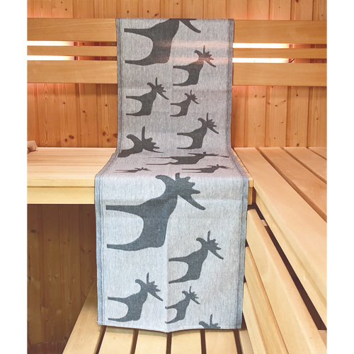 Sauna-Sitztuch "Finnsa-Elch"