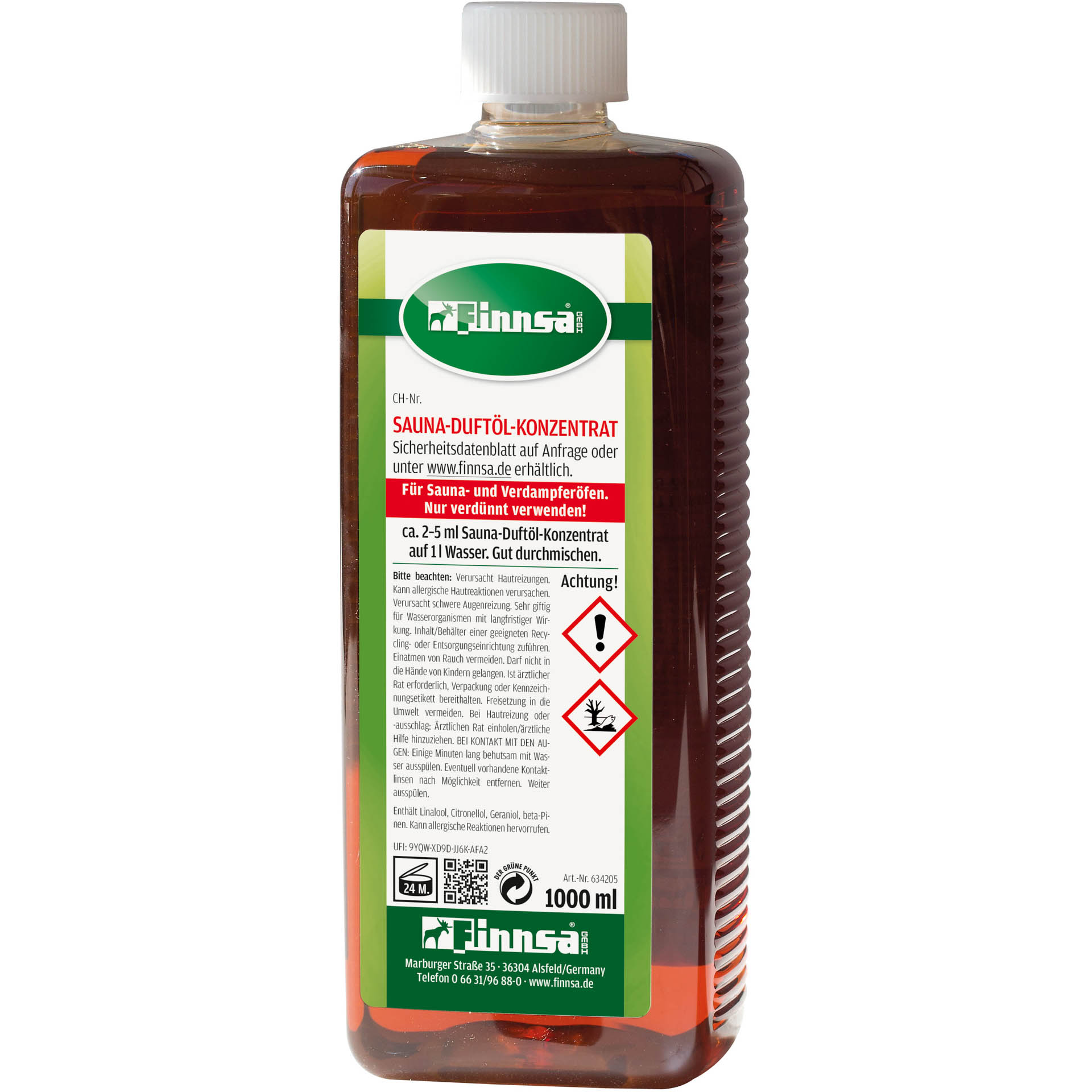 Sauna Oil Mountain Herbs 1 l