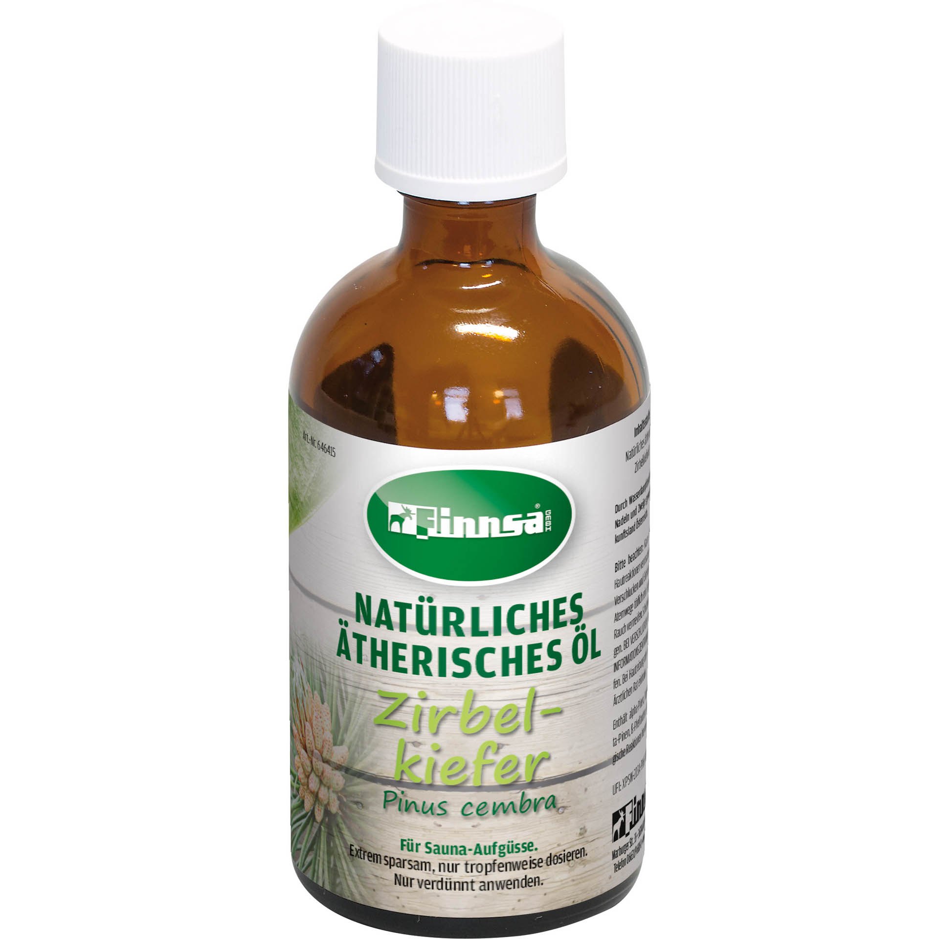 Finnsa ätherisches Öl Zirbelkiefer 0,1 l
