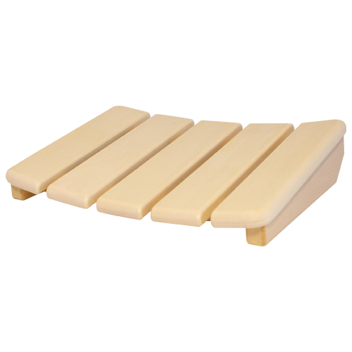 Sauna-Kopfstütze "Luxus", Abachi