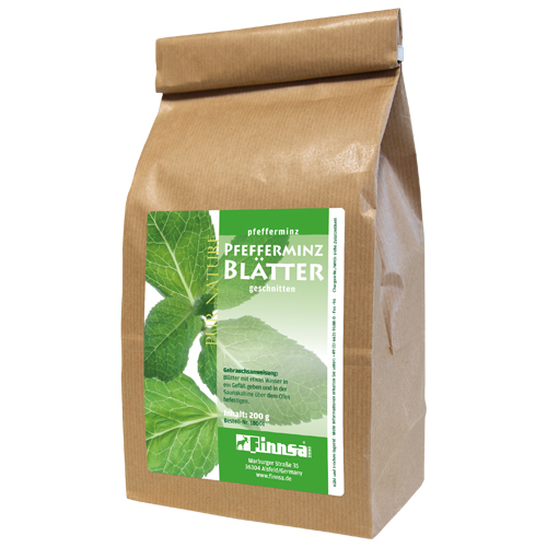 Pfefferminzblätter, geschnitten 200 g