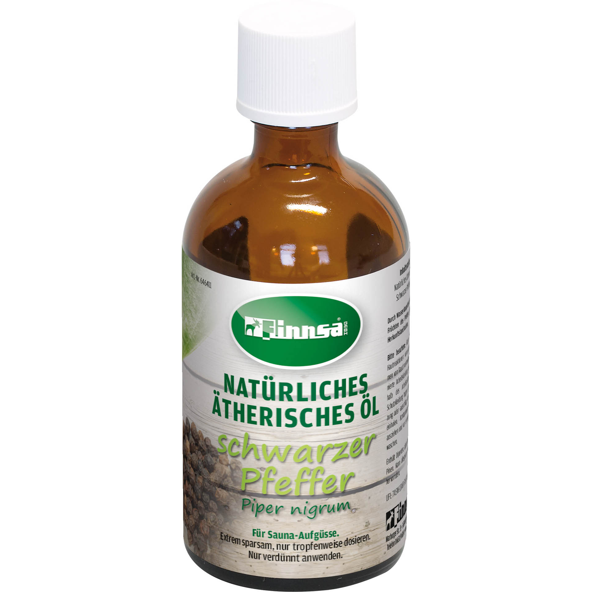Finnsa ätherisches Öl Schwarzer Pfeffer 0,1 l