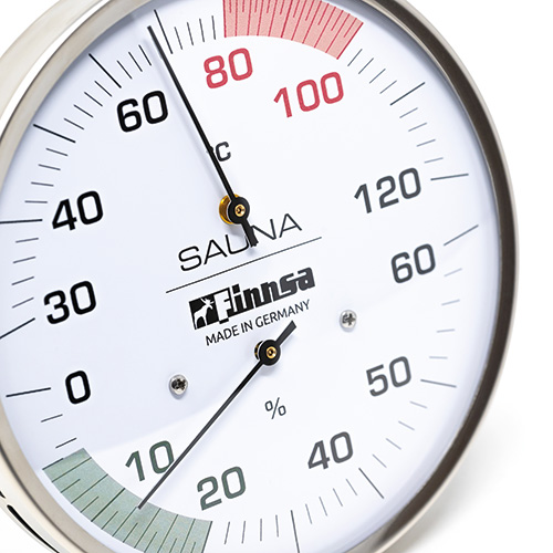 Sauna-Hygrotherm Ø 13 cm